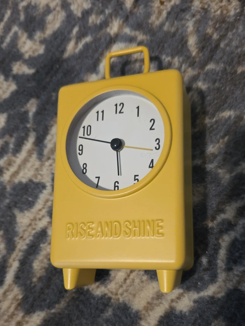 Hearth & Hand Yellow Analog Clock